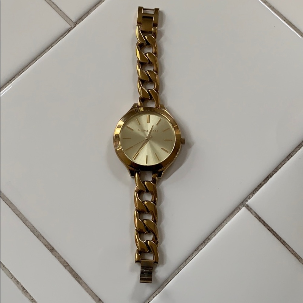 Michael Kors Gold link watch
